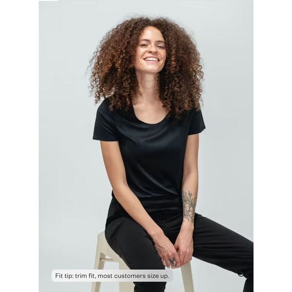 ministry of supply $58 Women's Luxe Touch Tee m4 size xs - Picture 1 of 5